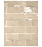 Photo: MANACOR wall tile Beige Argile 7,5x15 (bal=0,5m2) (EQ-3)