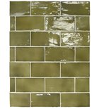 Photo: MANACOR wall tile Basil Green 7,5x15 (bal=0,5m2) (EQ-3)