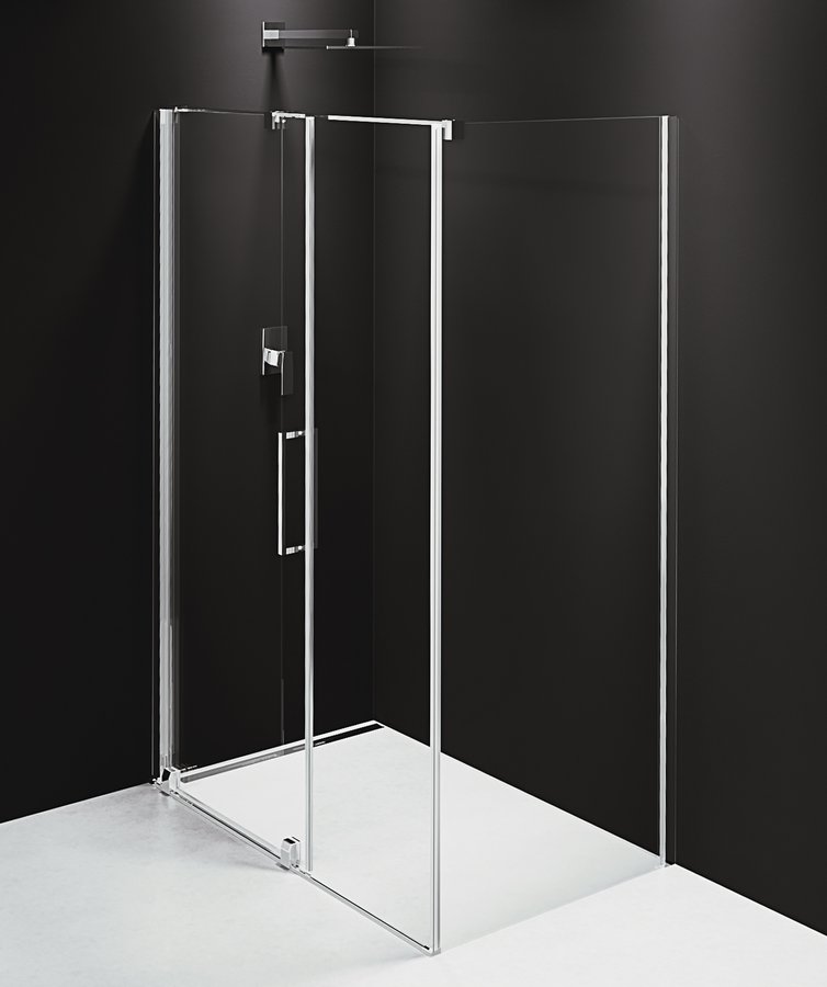 Polysan ROLLS obdélníkový sprchový kout 1400x800 mm, L/P varianta, čiré sklo RL1415RL3215