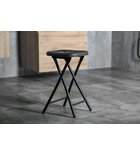 Photo: Bathroom stool, 26x45,5x26cm, black