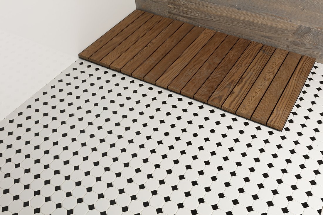 Intermatex TECH mozaika Octogon White Matt 29,5x29,5 INT076