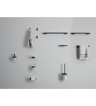 Photo: SAMOA držák ručníků otevřený, černá mat