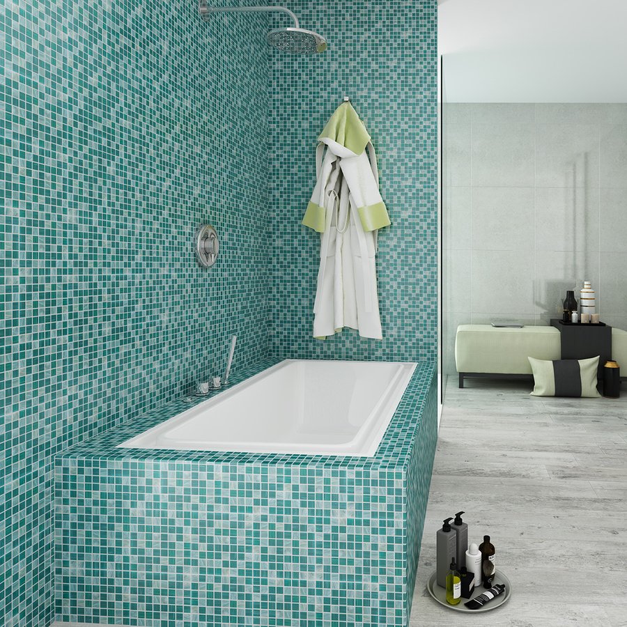 Intermatex MULTI mozaika Teal 32,7x32,7 INT091