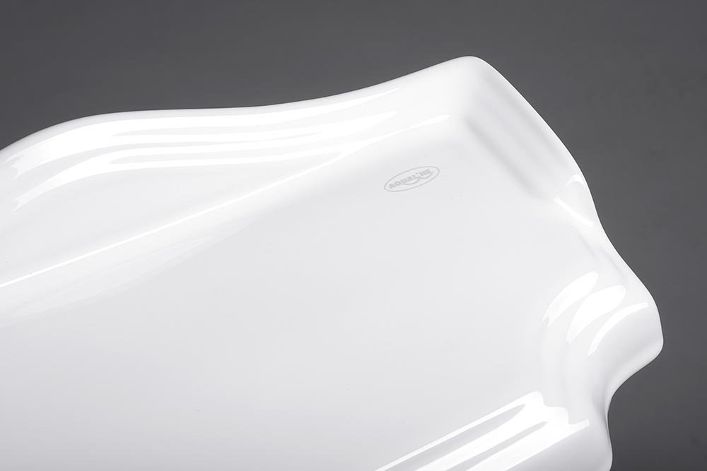 Aqualine ANTIK WC kombi, retro, spodní/zadní odpad, bílá AK107-01