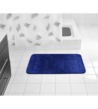 Photo: DELHI Dywanik łazienkowy 50x80 cm, 100% polyester, ciemnoniebieski