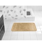 Photo: DELHI bathroom mat 50x80cm non-slip, 100% polyester, beige
