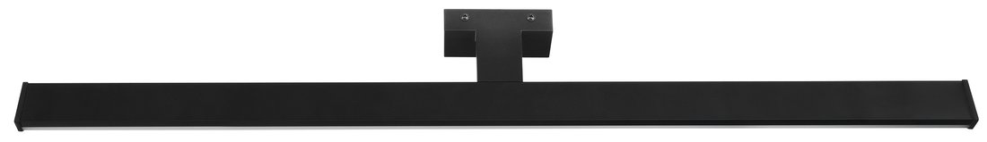 Sapho CHICAGO MAX LED svítidlo, 780x120mm, 15W, 230V, IP44, plast, černá mat AU473