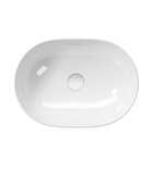 Photo: PURA counter top ceramic washbasin 50x35cm, white ExtraGlaze