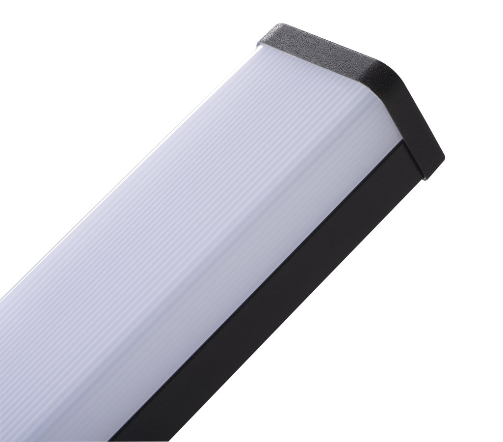 KANLUX ASTEN LED svítidlo 8W, 400x110mm, černá mat 26683