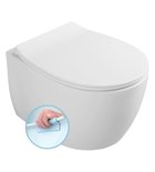 Photo: SENTIMENTI závěsná WC mísa, Rimless, 36x51 cm, bílá