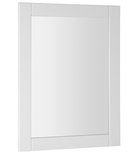Photo: FAVOLO zrcadlo v rámu 70x90cm, bílá mat