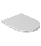 Photo: INFINITY Slim Toilet Seat, Soft Close, Easy Take, white