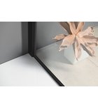 Photo: MODULAR SHOWER BLACK Glaswand für Wandmontage, 1-teilig, 800mm