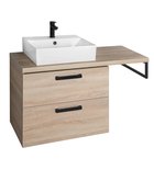Photo: VEGA bathroom furniture set, width 104 cm, platinum oak