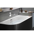 Photo: VIVA R MONOLITH Asymmetric Bath 180x75x60cm, White/black