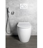 Photo: SENTIMENTI stojící WC Rimless, 36x52 cm, bílá