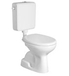 Photo: Kombi-WC mit Spülkasten inkl. Spülgarnitur, Abgang senkrecht