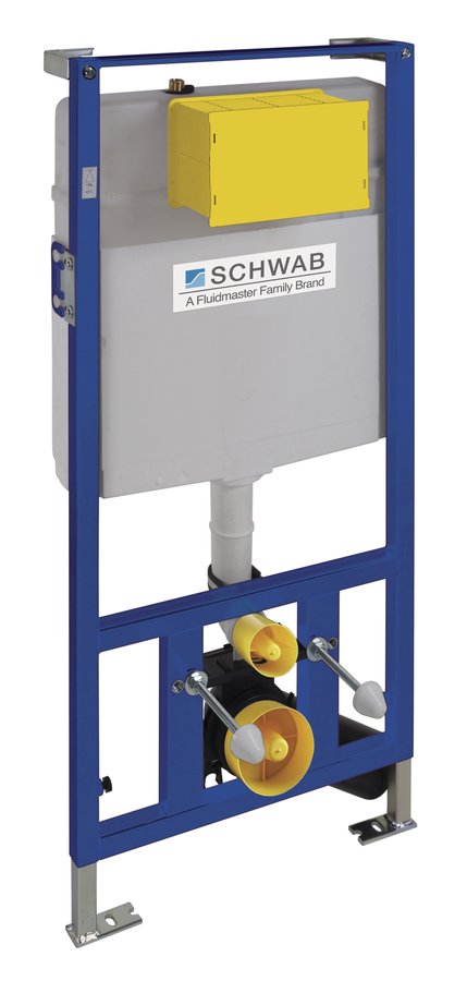 SCHWAB DUPLO WC 199 podomítková nádržka pro suchou montáž 3/6l, DN110mm T02-2113-0250
