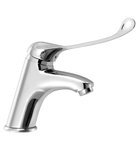 Photo: KASIOPEA Washbasin Mixer Tap without Pop Up Waste, medical lever, chrome
