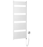 Photo: TONDI-E electric bathroom radiator, straight, 600x1690 mm, 800 W, white