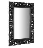 Photo: SCULE zrcadlo ve vyřezávaném rámu 70x100cm, černá