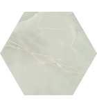 Photo: ONYX floor tile Silk Hex Light Green 52x60 (0,94m2)