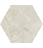 Photo: ONYX floor tile Silk Hex Ivory 52x60 (0,94m2)