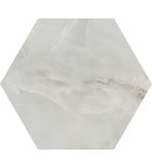Photo: ONYX floor tile Silk Hex Light Grey 52x60 (0,94m2)