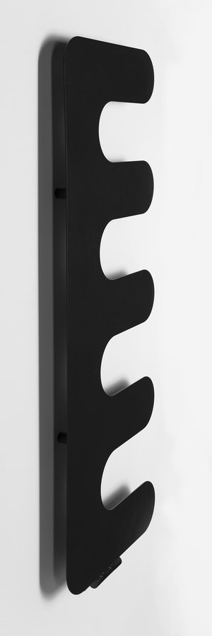 Sapho EVOLLA otopné těleso 490x1390 mm, černá mat MI1400