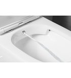 Photo: PACO CLEANWASH Close Coupled Toilet with Faucet and Bidet Shower, S-trap/P-trap, white