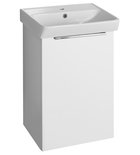 Photo: NEON cabinet with washbasin 50x41,5 cm, white