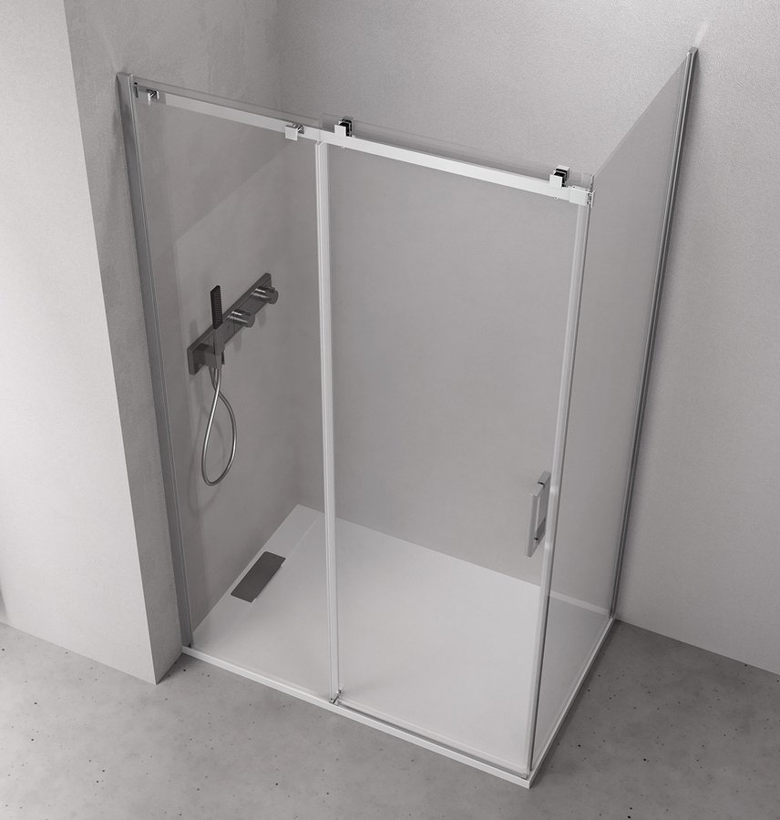 Polysan THRON boční stěna, 1000 mm, čiré sklo TL3010