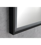Photo: SORT zrcadlo s LED osvětlením 120x60cm, senzor, fólie anti-fog, 3000-6500°K, černá mat