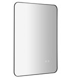 Photo: SHARON LED podsvícené zrcadlo 60x80cm, senzor, fólie anti-fog, 3000-6500°K, černá mat