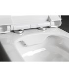 Photo: BELLO Wall-hung WC Rimless with concealed cistern and Schwab button, white