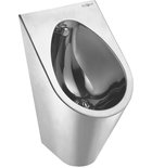 Photo: Urinal mit abgedecktem Wasseranschluss 360x600x395 mm, Edelstahl matt
