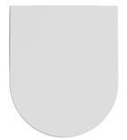 Photo: INFINITY Slim Toilet Seat, Soft Close, Easy Take, white matt