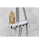 Photo: FARRAO shower panel with mixer and filling tap, chrome