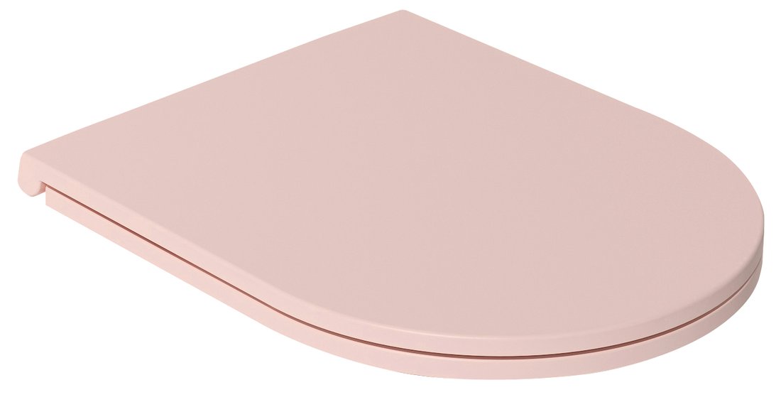INFINITY WC sedátko, SLIM, odnímatelné, Soft Close, růžová Salmon 40KF0541I-S