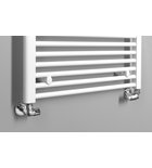 Photo: DIRECT bathroom radiator with side connection 450x1320 mm, white