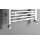 Photo: DIRECT bathroom radiator with side connection 500x640 mm, white