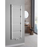 Photo: DIRECT bathroom radiator with central connection 600x1680 mm, white