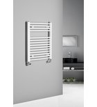 Photo: ORBIT bathroom radiator with side connection 500x640 mm, white
