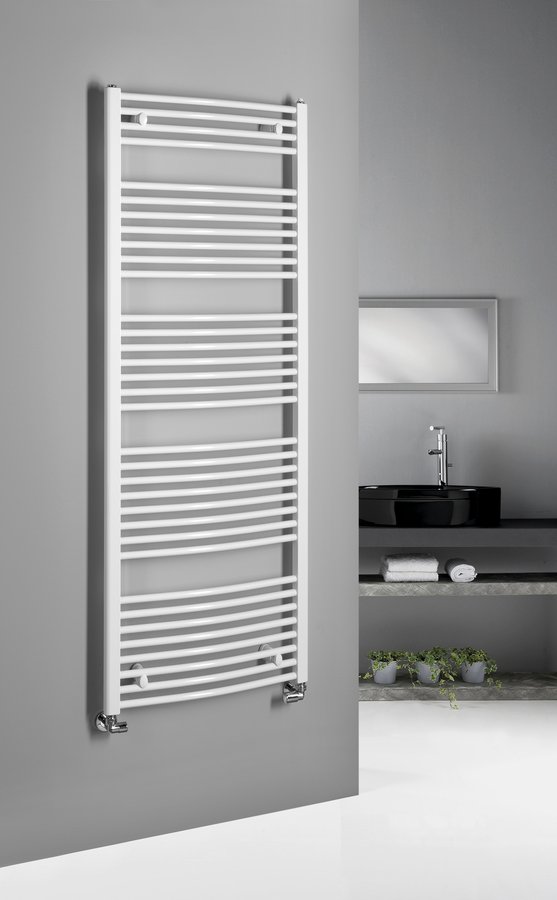 Aqualine ORBIT otopné těleso s bočním připojením 600x1680 mm, bílá ILO66T