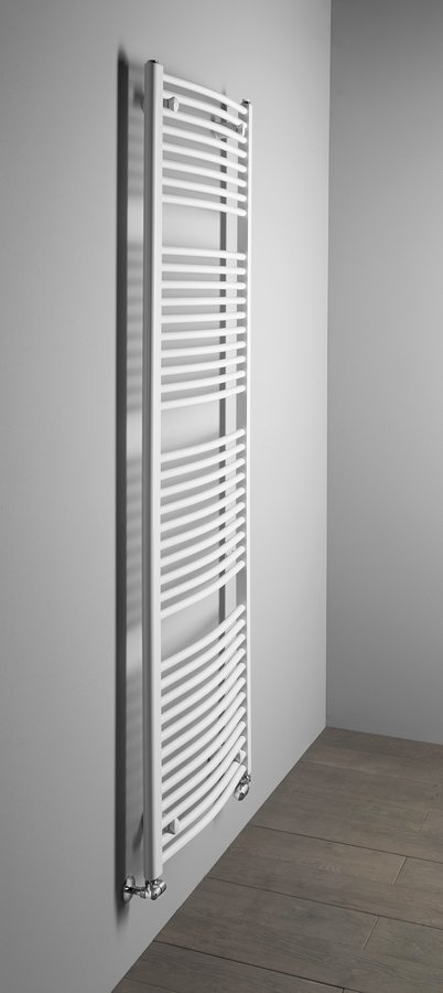 Aqualine ORBIT otopné těleso s bočním připojením 600x1850 mm, bílá ILO86T