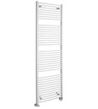 Photo: ORBIT bathroom radiator with side connection 600x1850 mm, white