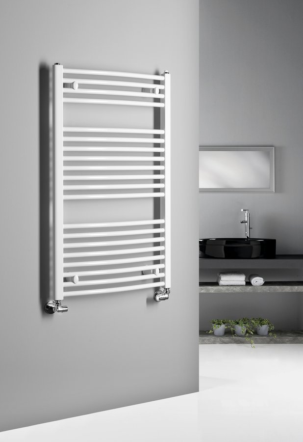 Aqualine ORBIT otopné těleso s bočním připojením 600x960 mm, bílá ILO96T