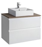 Photo: ALTAIR bathroom furniture set, width 78,1 cm, white/oak emporio