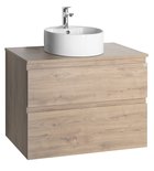 Photo: ALTAIR bathroom furniture set, width 78,1 cm, oak emporio