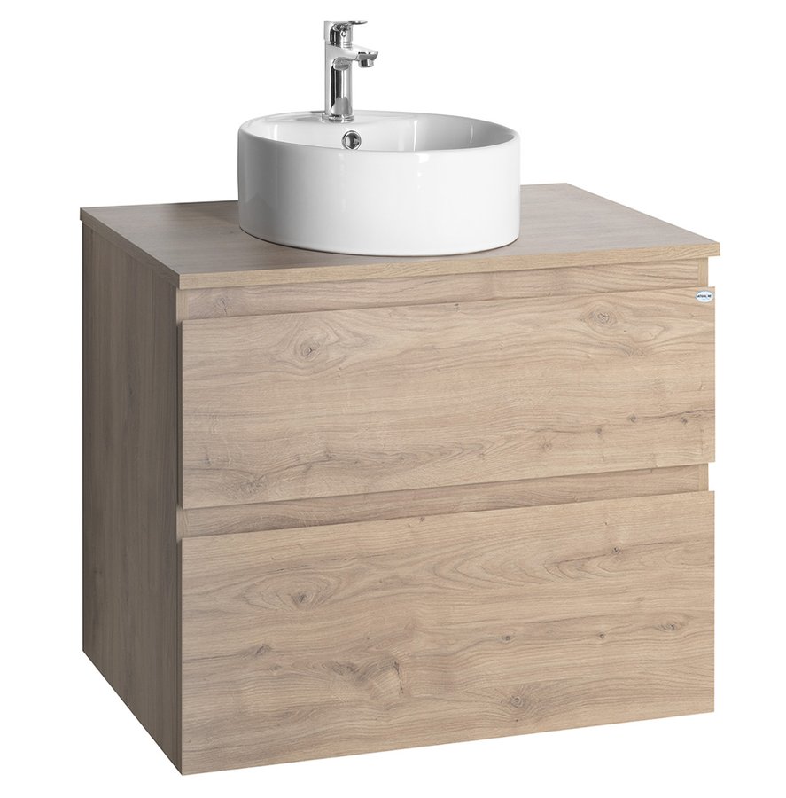 ALTAIR sestava koupelnového nábytku, š. 67,6 cm, dub emporio AI370-01